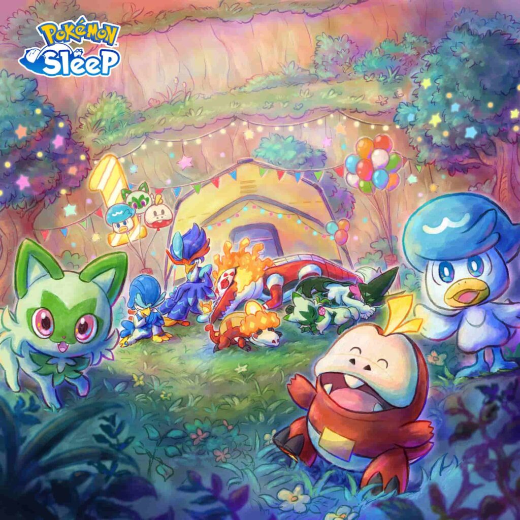 Pokémon Sleep celebrates 1st Anniversary