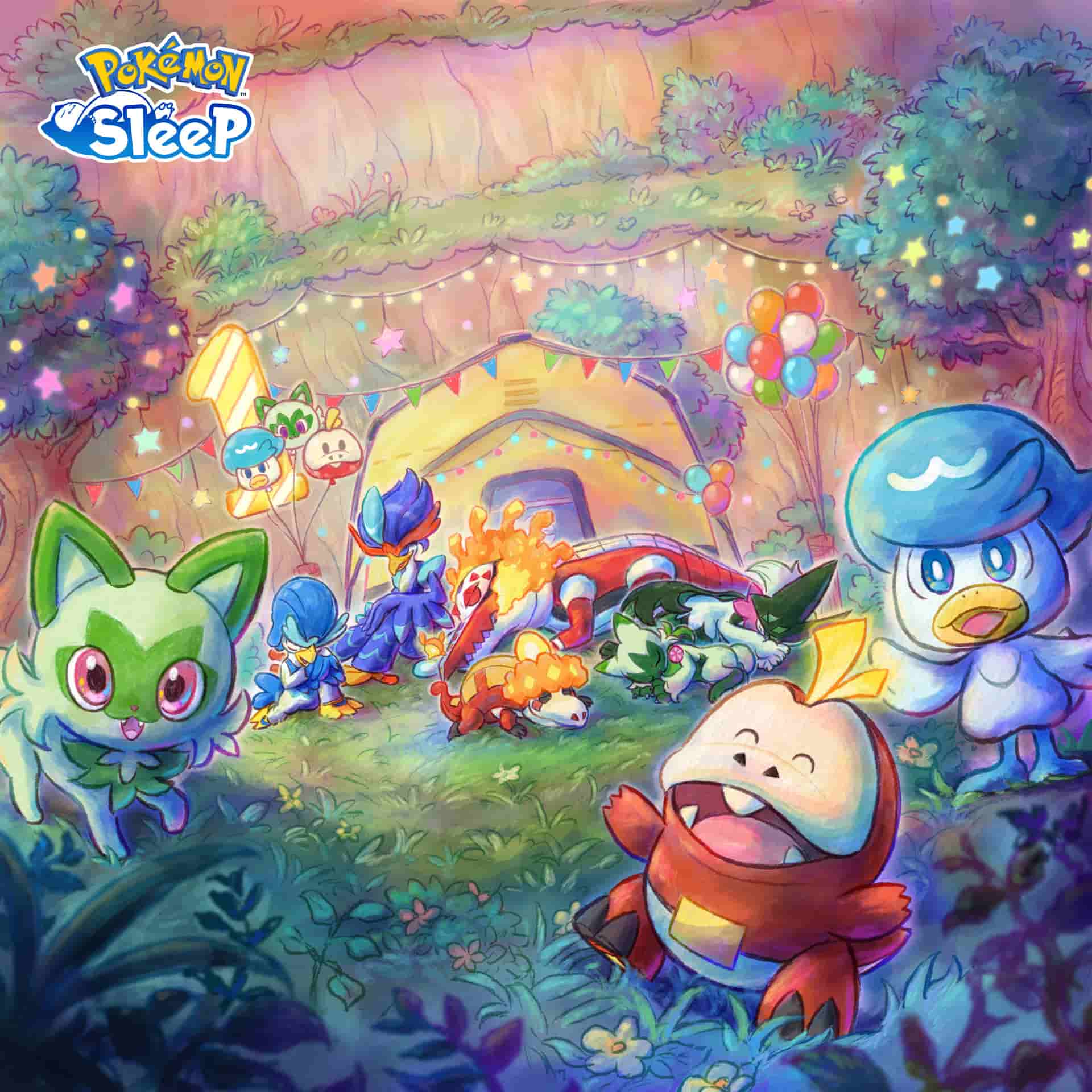 Pokémon Sleep celebrates 1st Anniversary