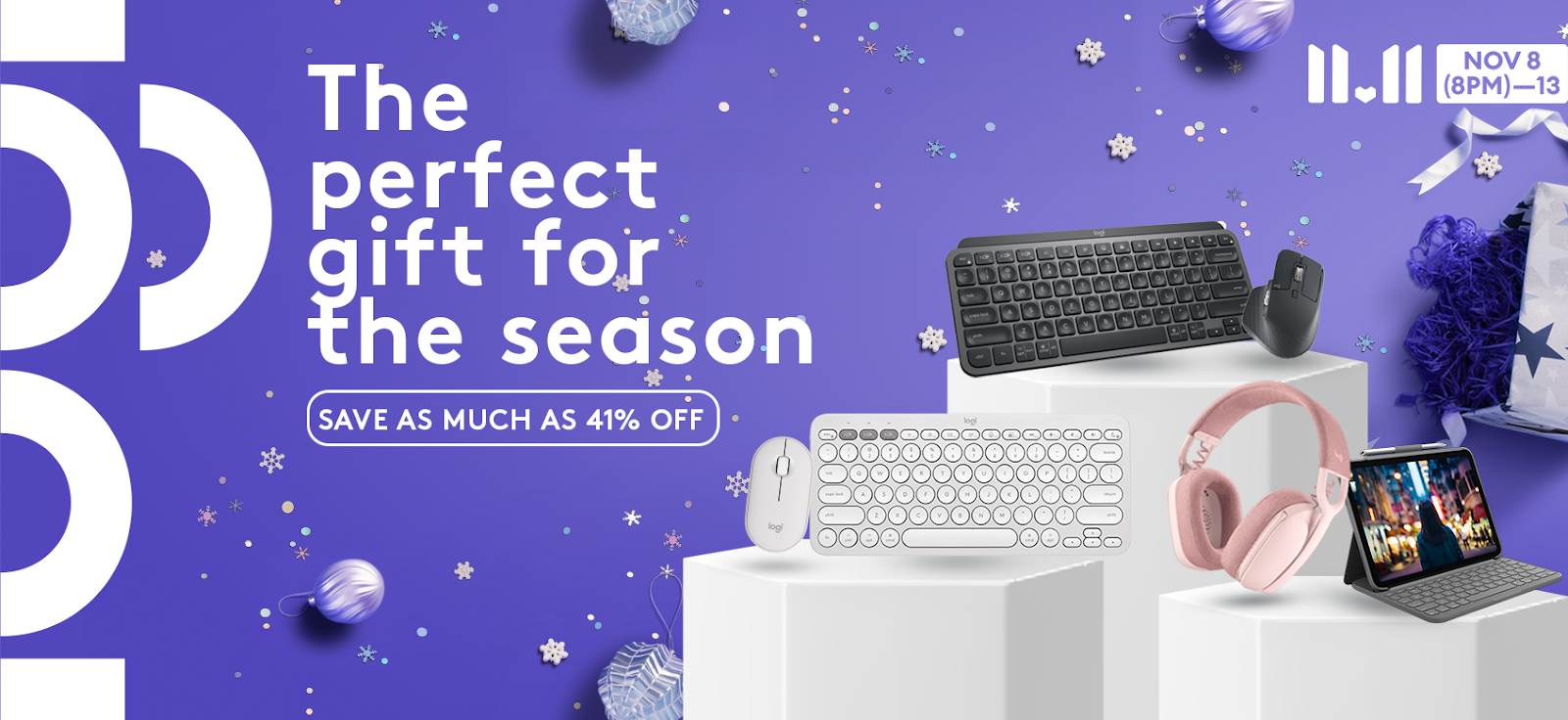 Logitech Gadget Haul this 11.11