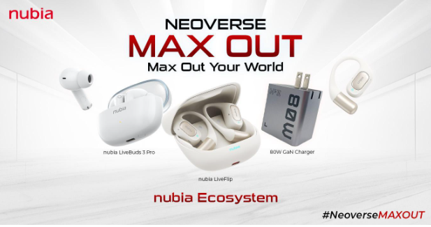 nubia Launches Its First-Ever Product Ecosystem in the Philippines, Expanding the NEOVerse Experience Beyond Smartphones